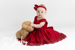 Cuddling Comfort: Nina and Her Wooly Friend