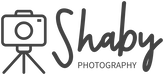 Shaby photography logo - specialising in Newborn, Children, Toddler and Family photography. Headshot photography in studio or on site.