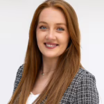 Bright and clean professional headshots Ireland with Emma standing